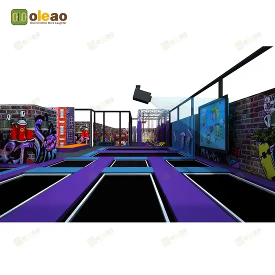 Công viên trải nghiệm phiêu lưu và nhảy trampoline cho trẻ em và người lớn hình ảnh 1-description