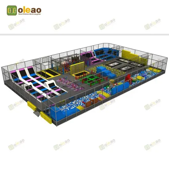 Công viên trải nghiệm phiêu lưu và nhảy trampoline cho trẻ em và người lớn