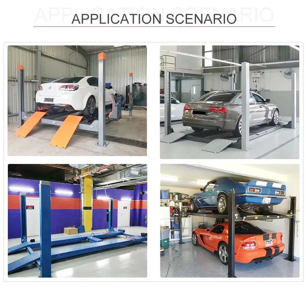 Cầu nâng xe hơi thủy lực 4 bánh với khả năng nâng cao - Mức giá hợp lý hình ảnh 18-description