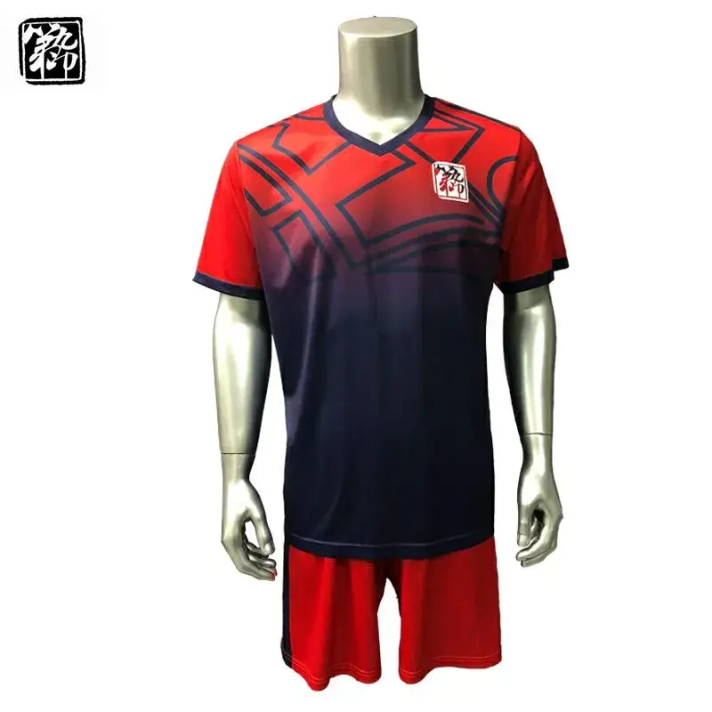 Áo bóng đá đội tuyển 100% polyester được thiết kế riêng cho đội bóng (bóng đá 27)