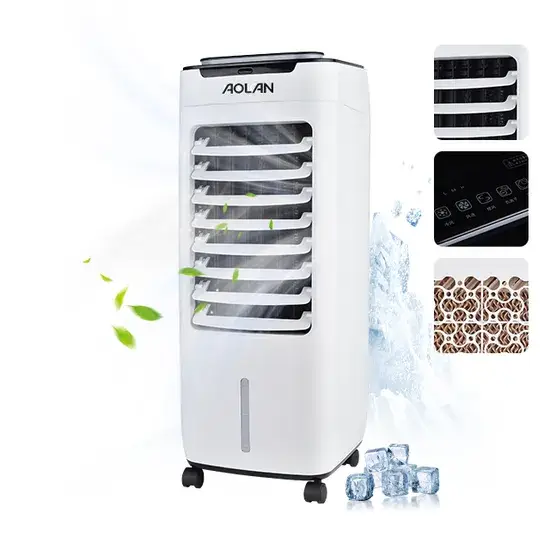 Quạt làm mát không khí 1000m3/H với đèn LED nhấp nháy - Sản phẩm mới nhà cung cấp đề xuất