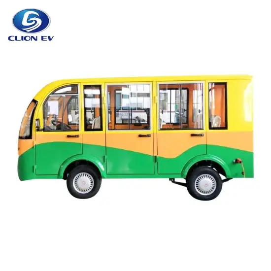 Lễ tân dành cho khách sạn gần sân bay: Xe điện 8 chỗ phục vụ hành khách tham quan bằng xe buýt nhỏ hình ảnh 1-description