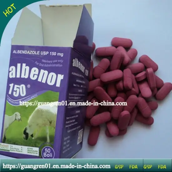 Albendazole Bolus 150mg - Sản phẩm hỗ trợ ngăn chặn sự lây nhiễm ký sinh trùng cho động vật hình ảnh 1-description