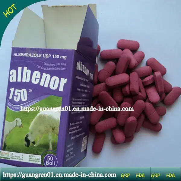 Albendazole Bolus 150mg - Sản phẩm hỗ trợ ngăn chặn sự lây nhiễm ký sinh trùng cho động vật