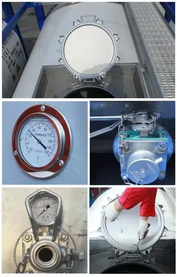 Đồng hồ đo áp suất chống rung với chất lỏng và vật liệu không gỉ