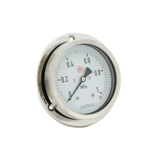 Đồng hồ đo áp suất không dây với viền thép không gỉ, Mẫu 113ab mới