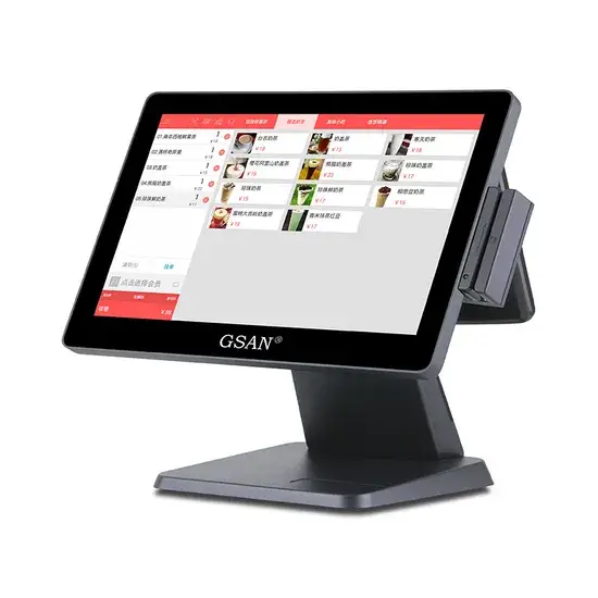 Máy Đăng Ký Tiền Mặt Màn Hình Cảm Ứng POS Siêu Thị 15.6 Inch Windows 10 Tất Cả Trong Một hình ảnh 1-description