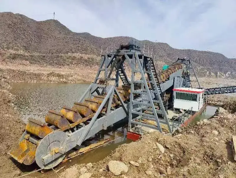 Giải pháp khai thác cát phù sa hiệu quả cho máy đào vàng hình ảnh 15-description