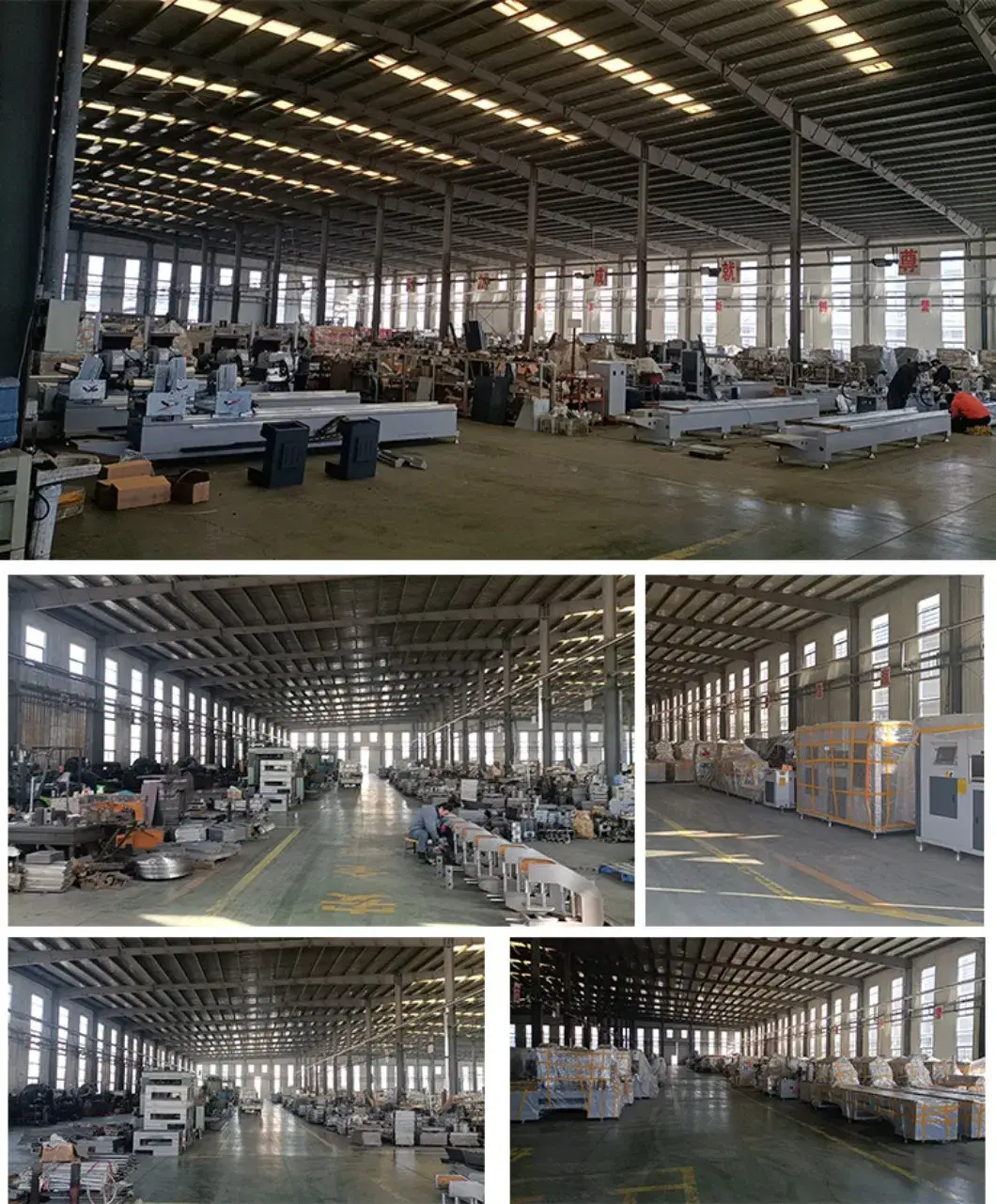 Máy cắt nhôm và PVC chuyên dụng cho cửa sổ và cửa CNC cắt đôi miter, công nghệ cắt profil nhôm và PVC hình ảnh 16-description