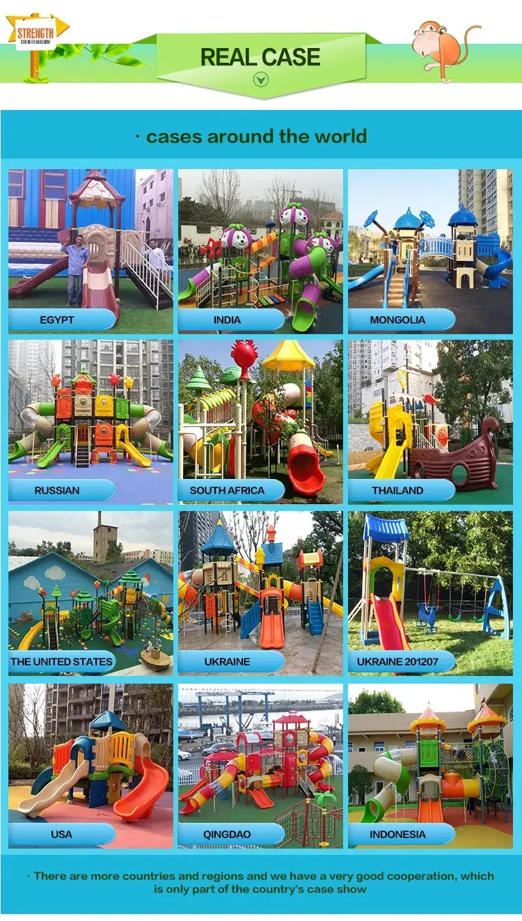 Dãy chơi cổ đại với mái đôi và lỗ cây trượt kết hợp tạo không gian vui chơi đa dạng hình ảnh 14-description