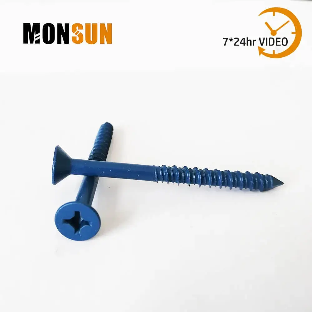 Đề xuất sản phẩm: Bu lông neo bê tông phủ chống ăn mòn màu xanh dành cho gạch và khối xây dựng