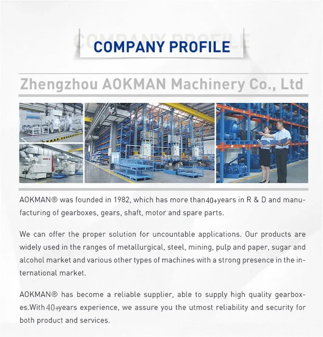 Động cơ giảm tốc Aokman G Series - Hiệu suất cao với bánh răng xoắn chuyên dụng hình ảnh 17-description