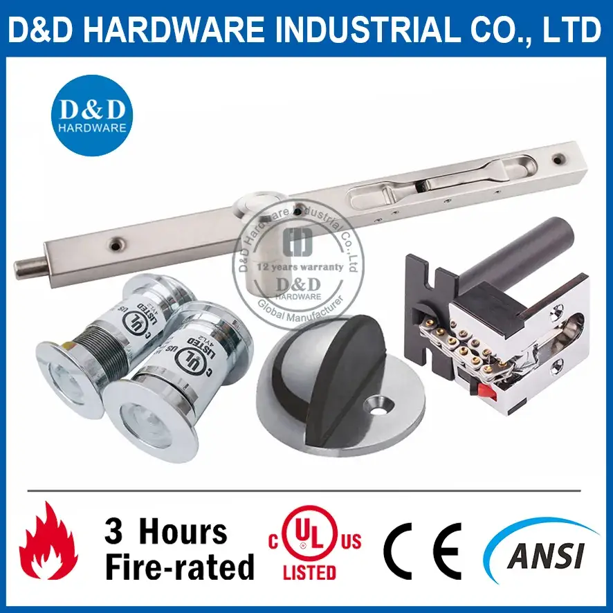 Bộ khóa chức năng văn phòng hợp kim kẽm đen mờ - Phong cách cổ điển mới lạ