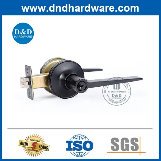Bộ khóa chức năng văn phòng hợp kim kẽm đen mờ - Phong cách cổ điển mới lạ hình ảnh 1-description