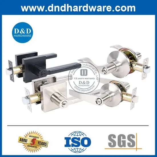 Bộ khóa chức năng văn phòng hợp kim kẽm đen mờ - Phong cách cổ điển mới lạ