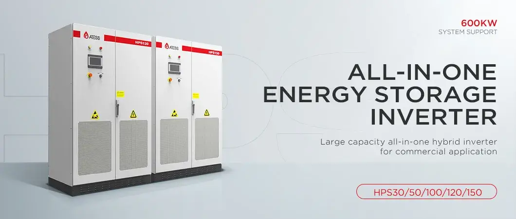 Biến tần năng lượng mặt trời Atess Hybrid All in One 400V 30kw 120kw 150kw - Giải pháp biến tần năng lượng mặt trời nối lưới hiệu quả hình ảnh 12-description