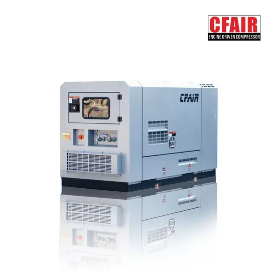 Atlas Copco 140cfm - Máy nén khí diesel chất lượng cao hình ảnh 1-description