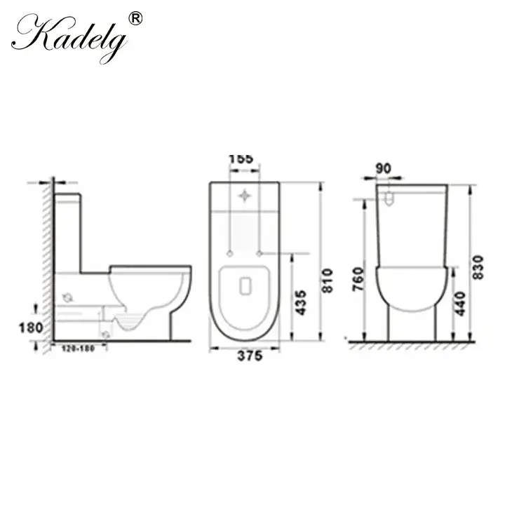 Bồn cầu gốm đôi chuyên dùng cho người khuyết tật, phong cách thiết kế phù hợp với tiêu chuẩn Úc hình ảnh 15-description