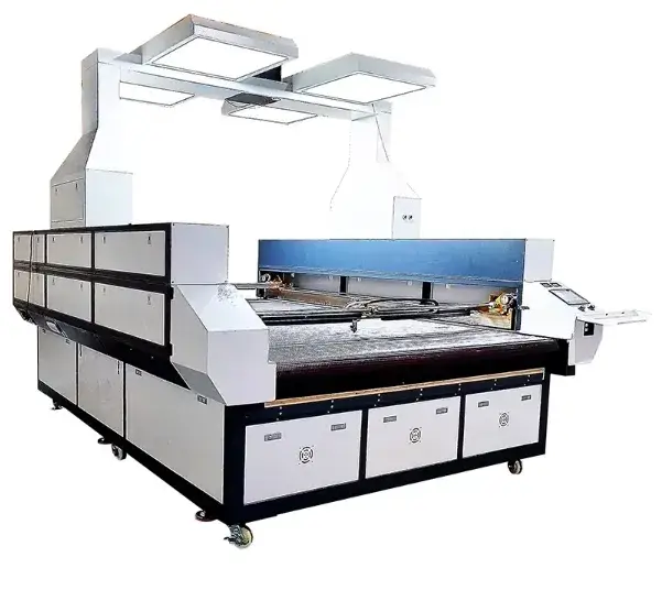 Máy cắt laser tự động với con lăn dành cho vải và quần áo hình ảnh 12-description