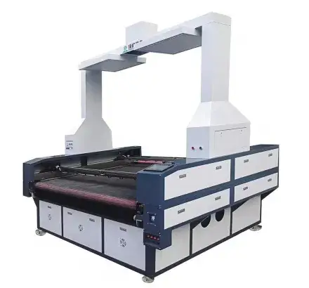 Máy cắt laser tự động với con lăn dành cho vải và quần áo