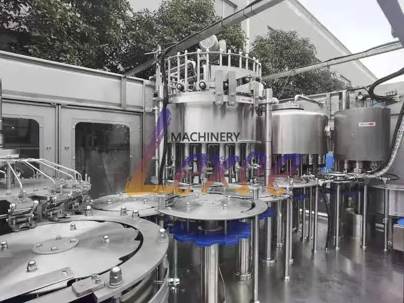 Máy tự động 4 trong 1 chiết rót nước hương vị tự nhiên từ trái cây
