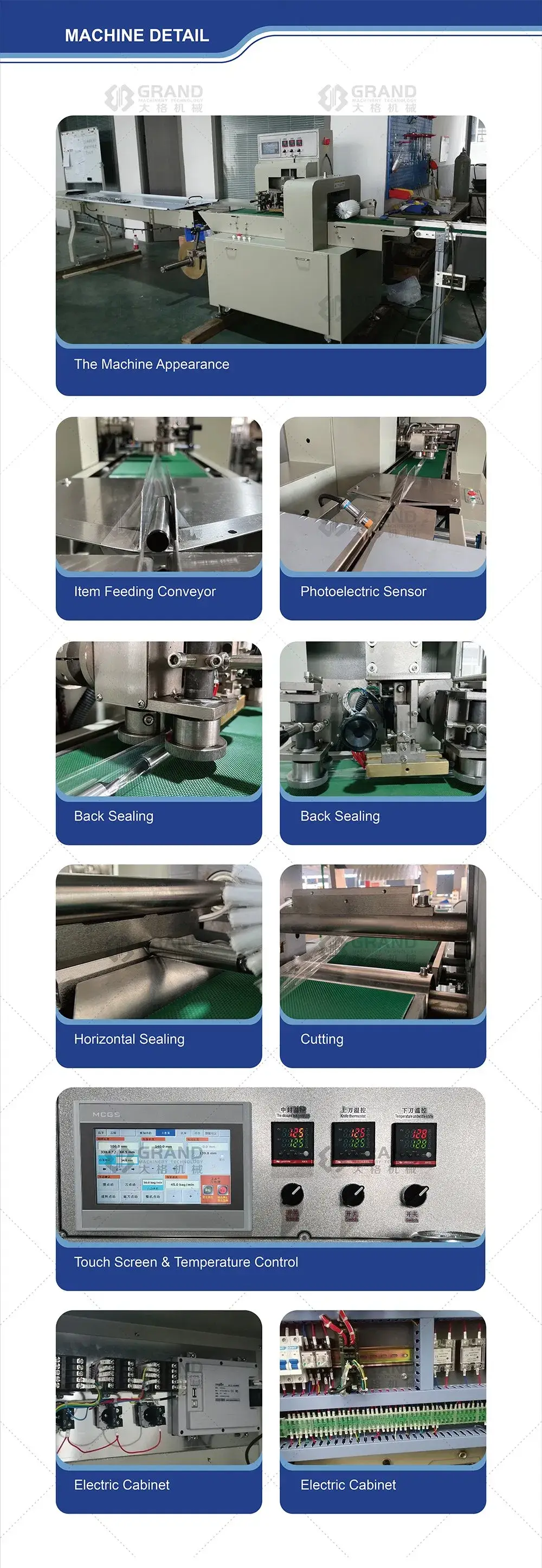 Máy đóng gói tự động cho bánh quy wafer dạng túi nằm ngang: giải pháp hiệu quả cho sản xuất hình ảnh 14-description