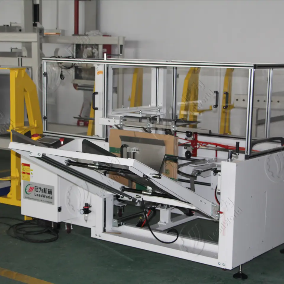Máy tự động dán băng keo và lắp ráp hộp carton - Giải pháp đóng gói hiệu quả