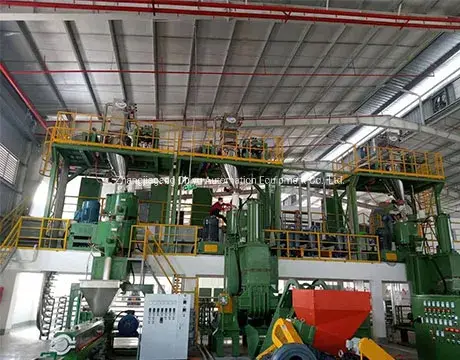 Giải pháp tự động trộn liều và vận chuyển khí nén cho dây chuyền ép cáp PVC