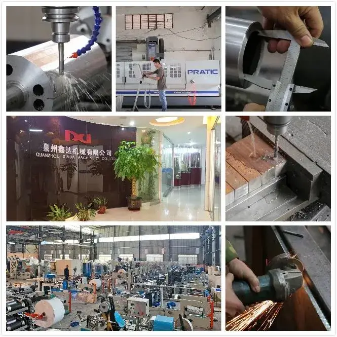 Thiết bị tự động sản xuất cuộn giấy lau tay hình ảnh 17-description