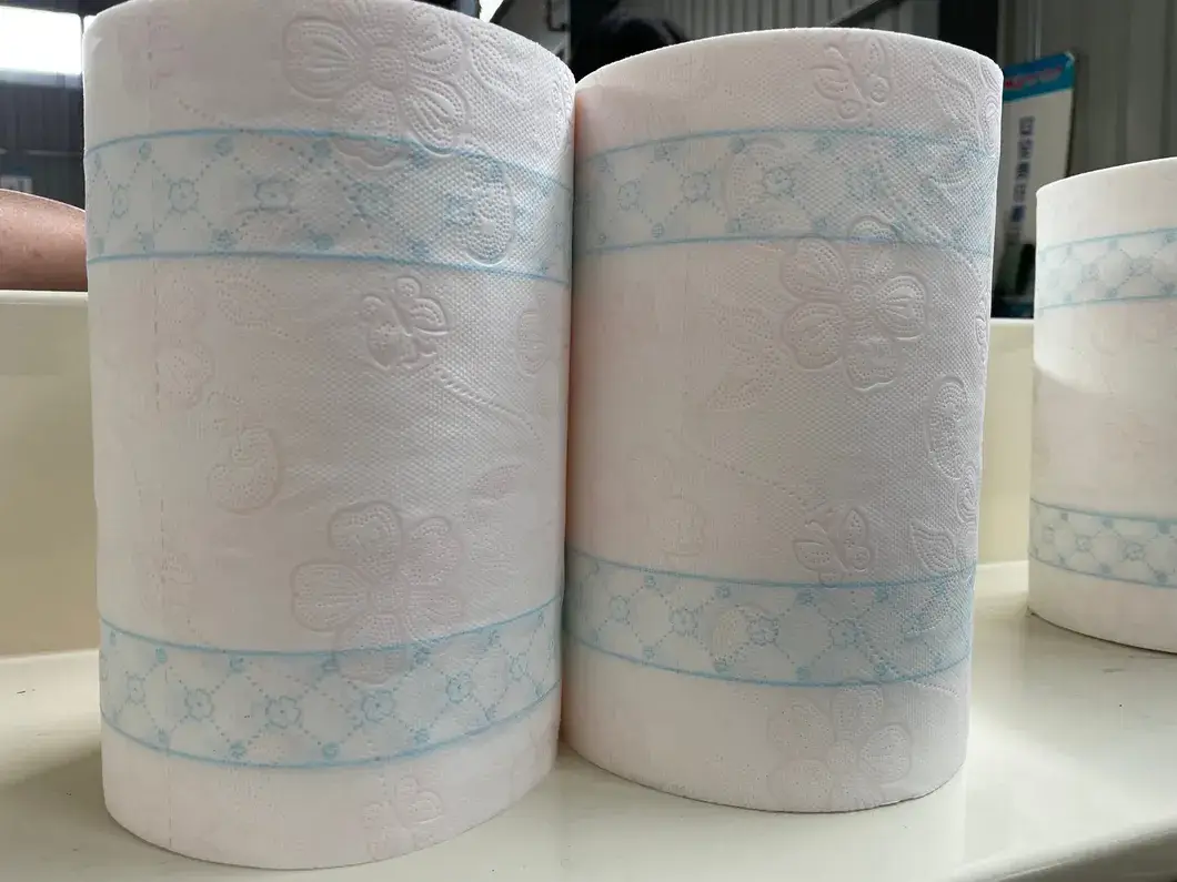 Thiết bị tự động sản xuất cuộn giấy lau tay hình ảnh 14-description