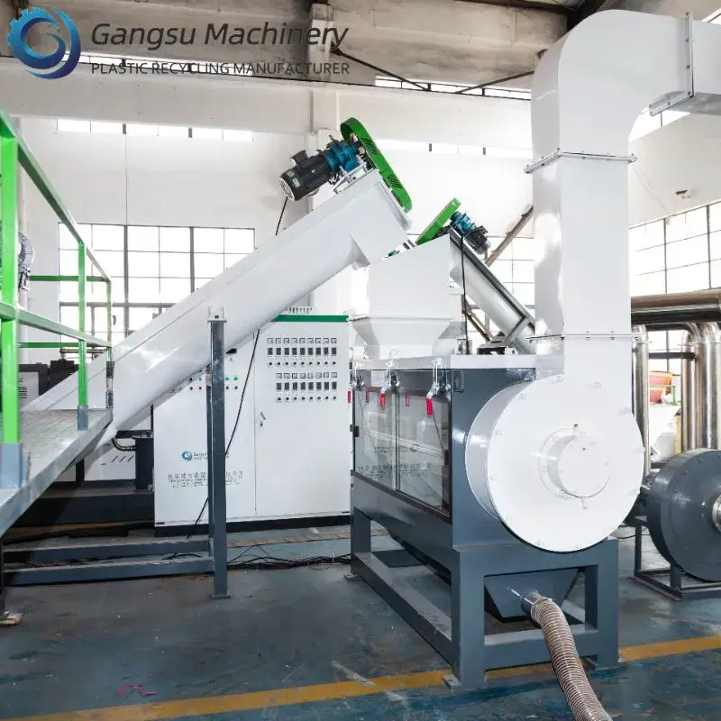 Máy tự động tái chế vật liệu cứng nhựa PP PE