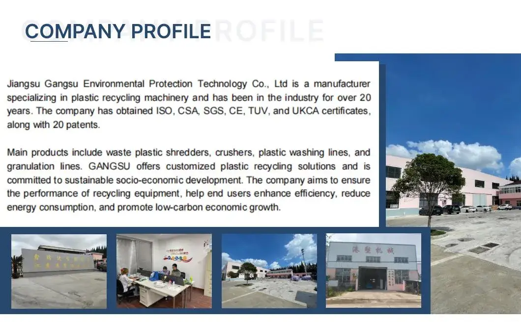Máy tự động tái chế vật liệu cứng nhựa PP PE hình ảnh 26-description