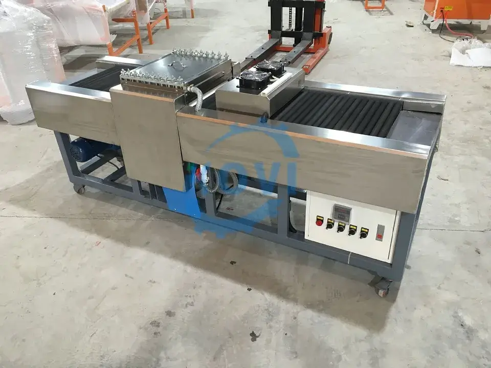 Máy rửa kính tự động ngang: Giải pháp chuyên nghiệp cho việc làm sạch và làm khô kính phẳng hình ảnh 26-description