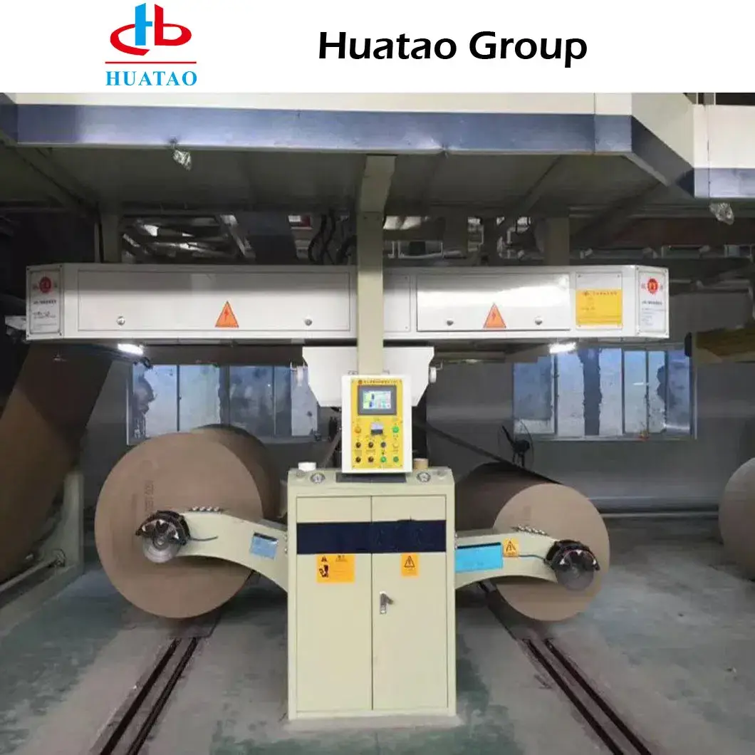 Máy ghép giấy corrugator tự động New Huatao - Sản phẩm hỗ trợ sản xuất giấy chất lượng, chiều rộng làm việc 1800mm