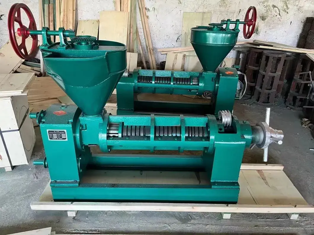 Máy ép dầu tự động cho hạt thực vật, đậu nành - Máy ép dầu lạnh hiệu suất cao hình ảnh 13-description