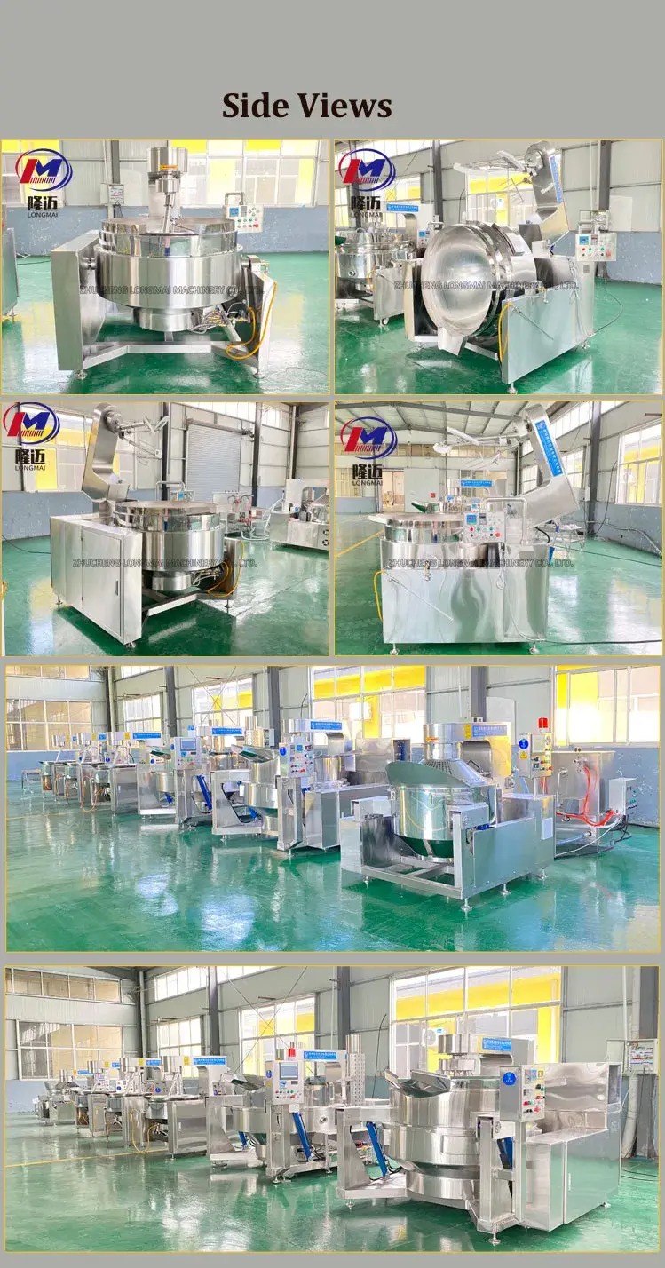 Máy khuấy hành tinh tự động cho nồi nấu sốt ớt cà ri bằng gas tự nhiên và điện hình ảnh 22-description