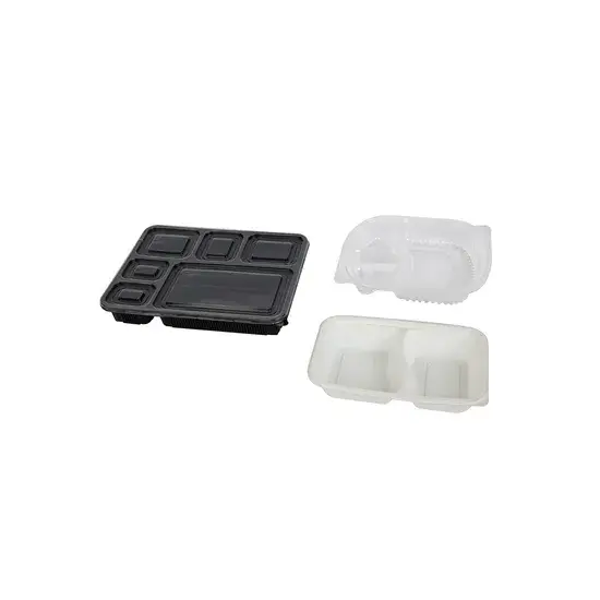 Máy tự động làm hộp đựng thực phẩm nhựa, sử dụng cho khay trứng, cốc và thùng chứa đựng thực phẩm