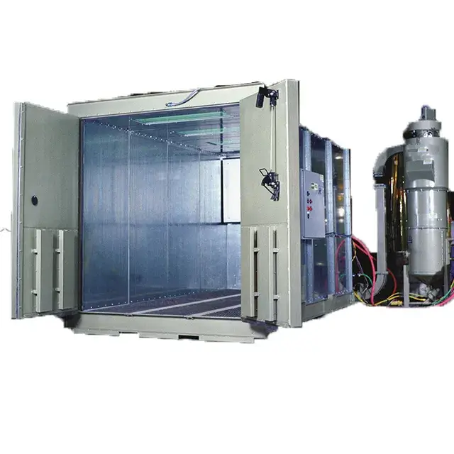 Phòng phun cát tự động tái chế từ nhà sản xuất Trung Quốc với công nghệ thu hồi cơ khí hình ảnh 10-description