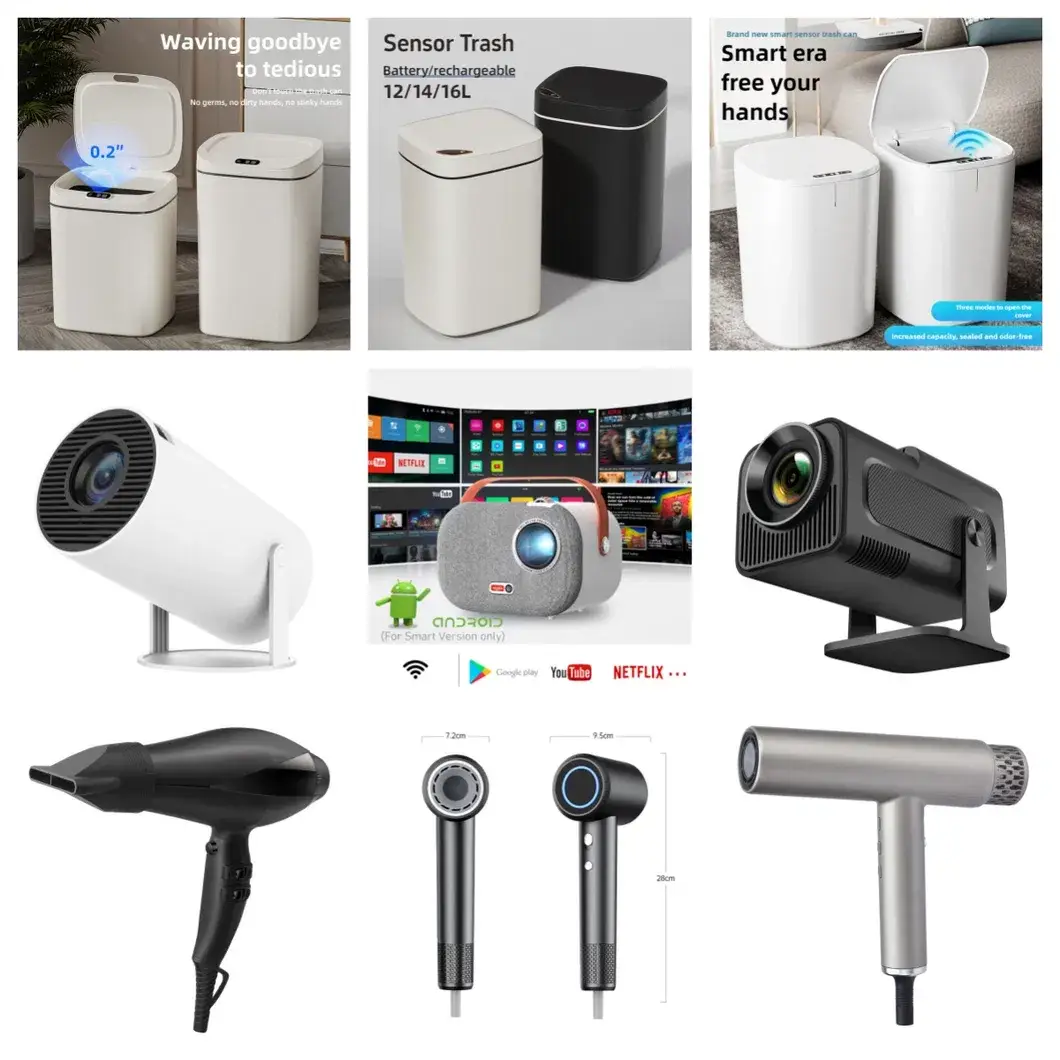 Thùng rác tự động không chạm cảm biến hồng ngoại cho vệ sinh phòng tắm hình ảnh 31-description