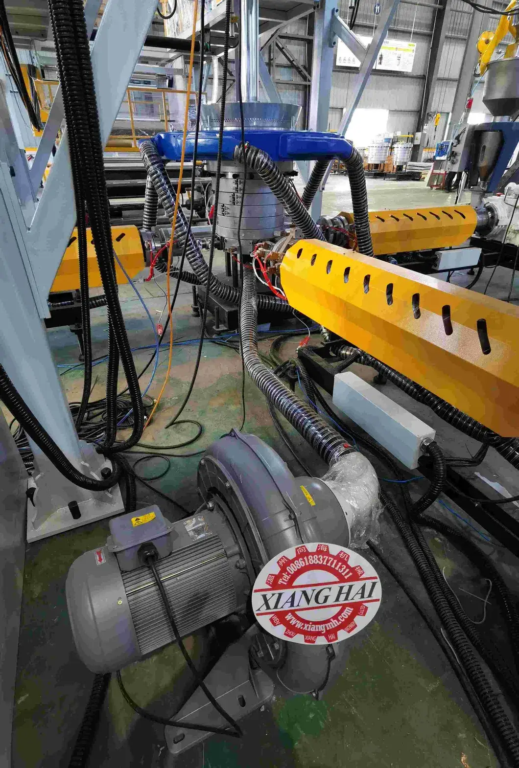 Dây chuyền tự động sản xuất phim bao bì nhựa ép đùn với máy nạp tự động 3 trong ngành công nghiệp sản xuất hình ảnh 20-description