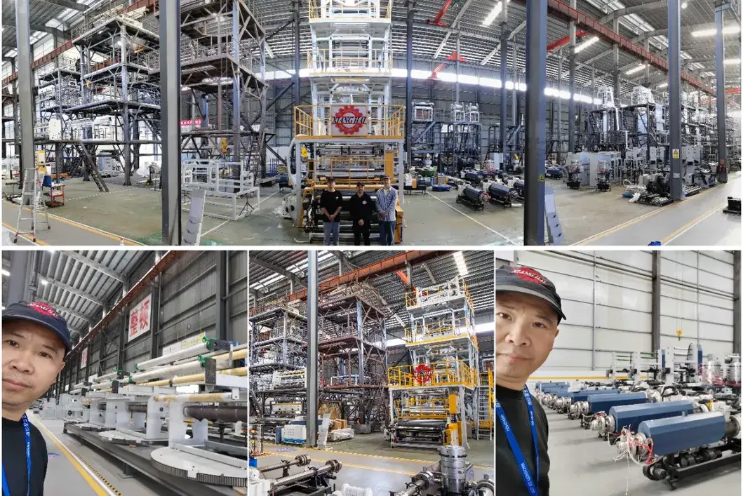 Dây chuyền tự động sản xuất phim bao bì nhựa ép đùn với máy nạp tự động 3 trong ngành công nghiệp sản xuất hình ảnh 29-description