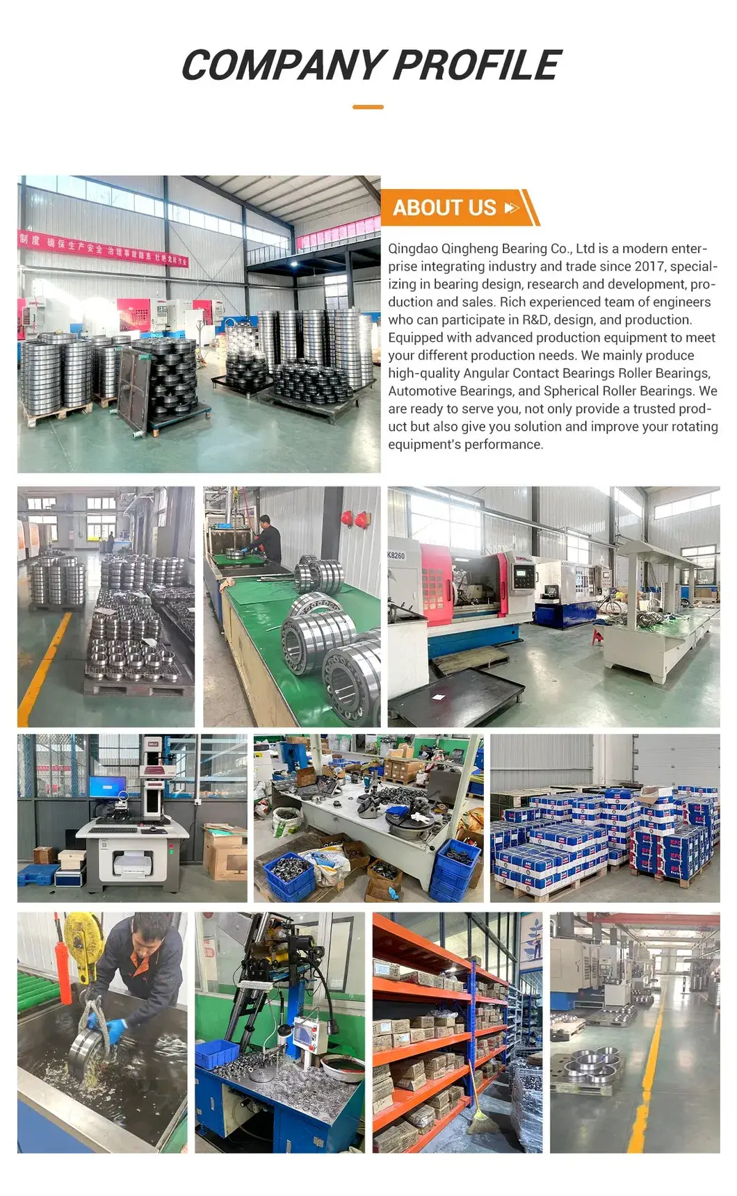Vòng bi ô tô và vòng bi tiếp xúc góc đôi cho máy nén điều hòa không khí, chất lượng cao, sản xuất tinh chế và giao hàng nhanh từ nhà sản xuất hình ảnh 18-description