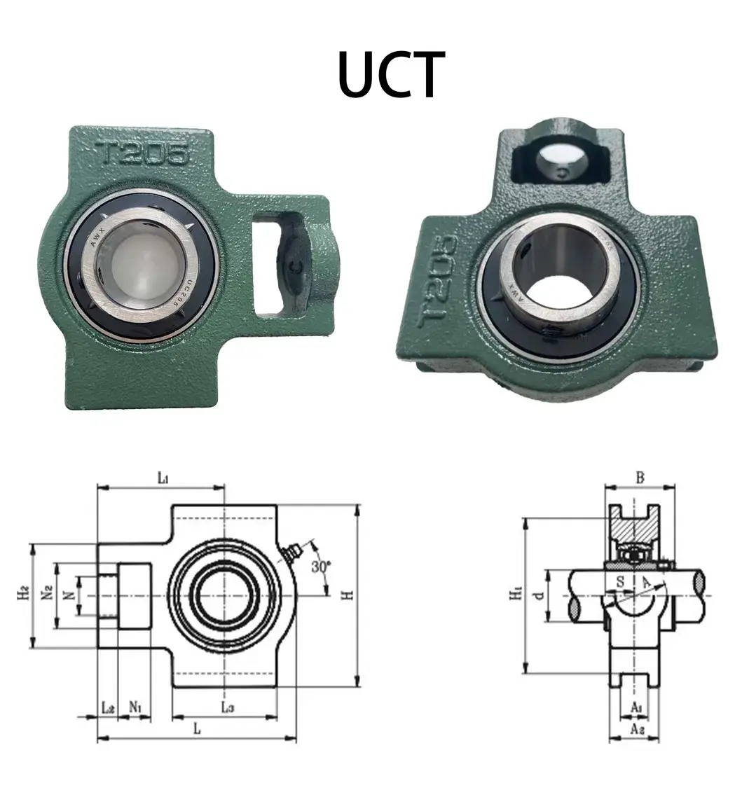 Ổ trục khối gối Awx: Sản phẩm đa dạng với các kích thước Kfl08, Kfl000, Kfl001, Kfl002, 3, 4, 5 hình ảnh 22-description