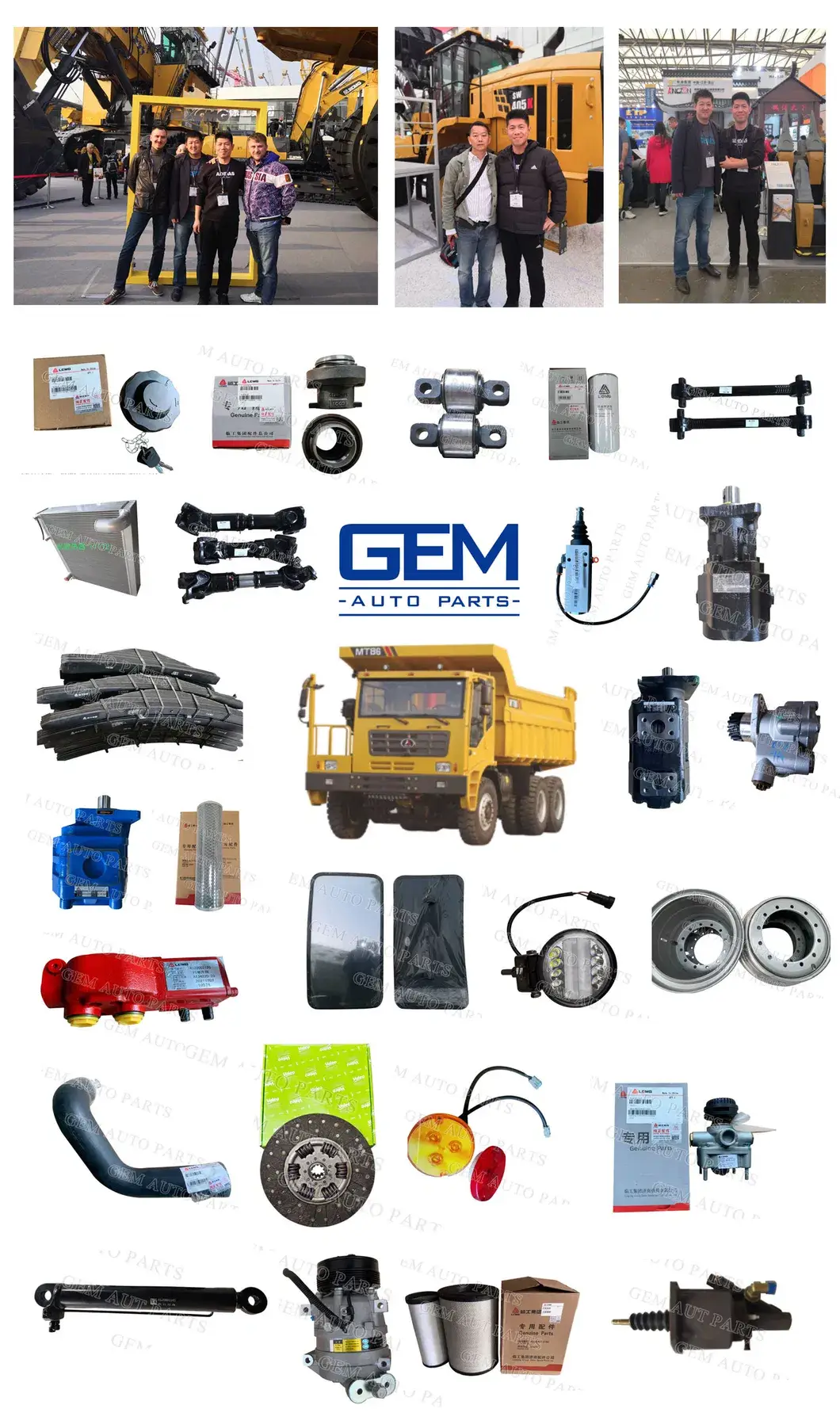 Bộ phận trục HD 35t dành cho xe tải Sany Lgmg Toly - Phụ tùng chất lượng cao hình ảnh 15-description