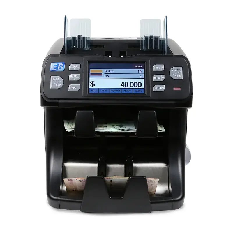 Bộ sắp xếp tiền tệ bỏ túi BS-2080B 1+1 với màn hình TFT kép CIS - Sản phẩm đề xuất từ nhà cung cấp uy tín