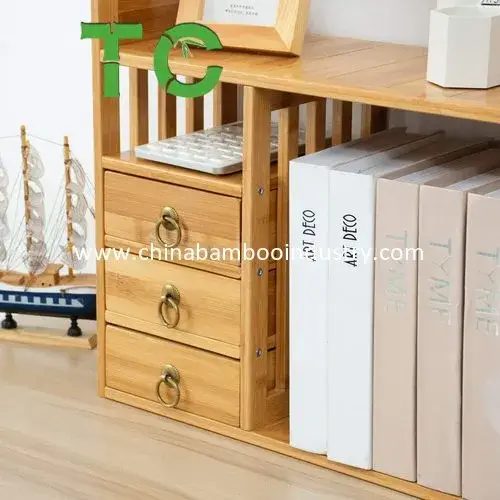 Kệ Tre 2 Tầng: Giải Pháp Lưu Trữ và Trưng Bày Sách Hiệu Quả hình ảnh 13-description