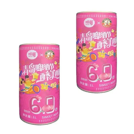 Bia cồn cao cấp từ lúa mạch 6.0%ABV và hương vị trái cây đặc trưng