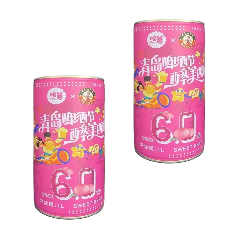 Bia cồn cao cấp từ lúa mạch 6.0%ABV và hương vị trái cây đặc trưng