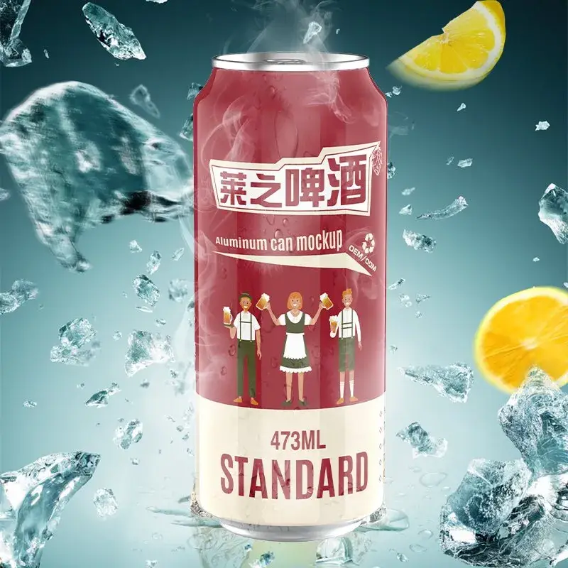 Bia cồn cao cấp từ lúa mạch 6.0%ABV và hương vị trái cây đặc trưng hình ảnh 13-description