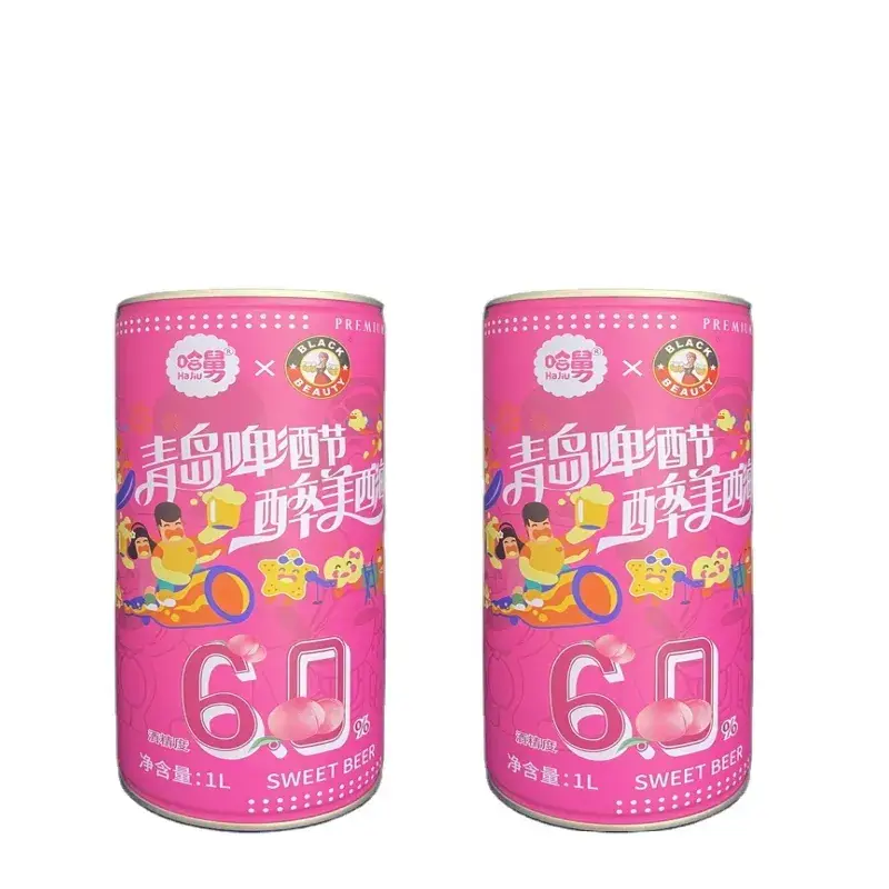 Bia cồn cao cấp từ lúa mạch 6.0%ABV và hương vị trái cây đặc trưng